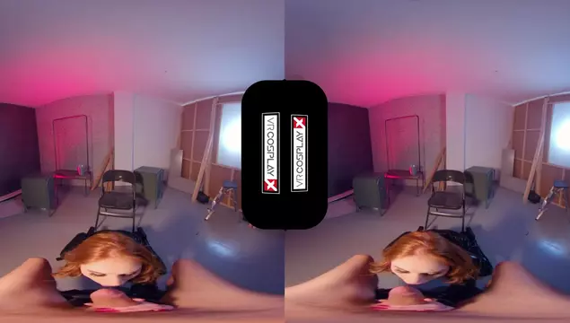 VR-Cosplay-Porno – Black Widow springt auf einem harten Schwanz